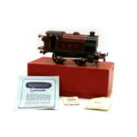 A O gauge Meccano/Hornby Trains type 101 0-4-0 tank locomotive,