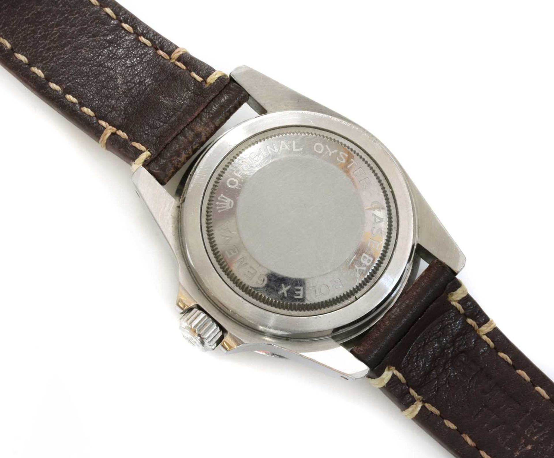 A gentlemen's stainless steel Rolex Tudor Prince Oysterdate 'Snowflake' Submariner strap watch, - Image 7 of 8