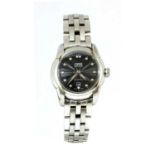 A ladies' stainless steel Oris Artelier Lady Date automatic bracelet watch, c.2008,