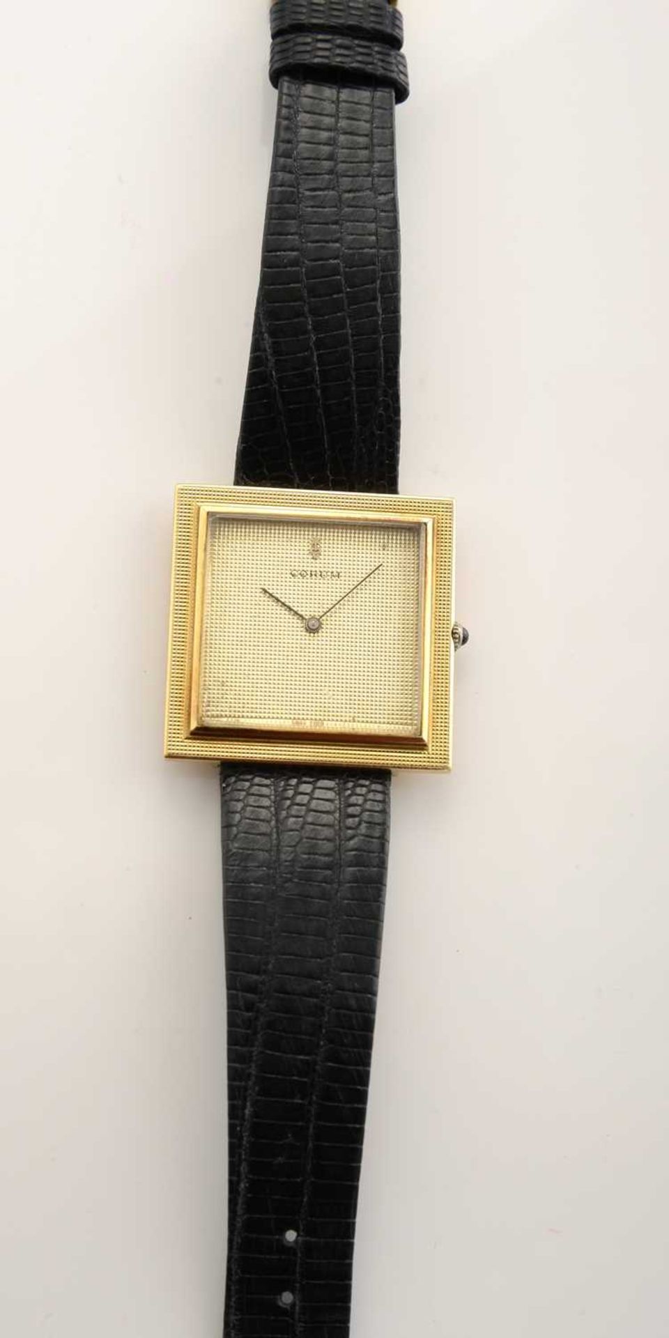 The 18ct gold 'Elvis Presley' Corum mechanical Buckingham strap watch, c.1960, - Image 2 of 12