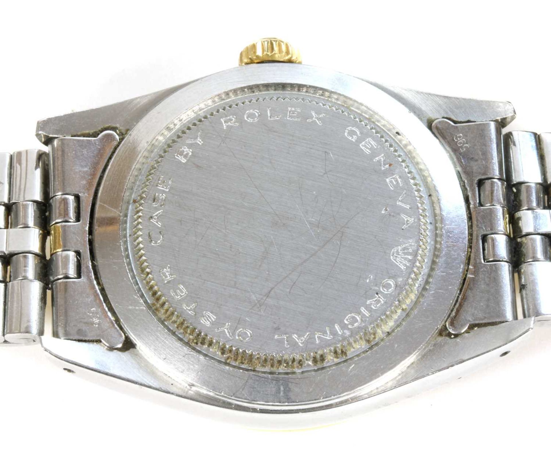 A gentlemen's bi-colour Tudor 'Oyster Prince' day date automatic bracelet watch, - Image 2 of 2