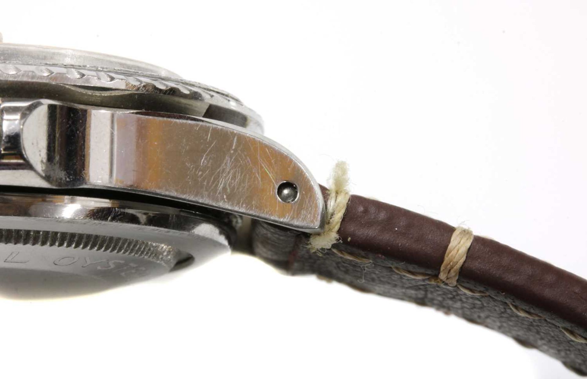 A gentlemen's stainless steel Rolex Tudor Prince Oysterdate 'Snowflake' Submariner strap watch, - Image 6 of 8
