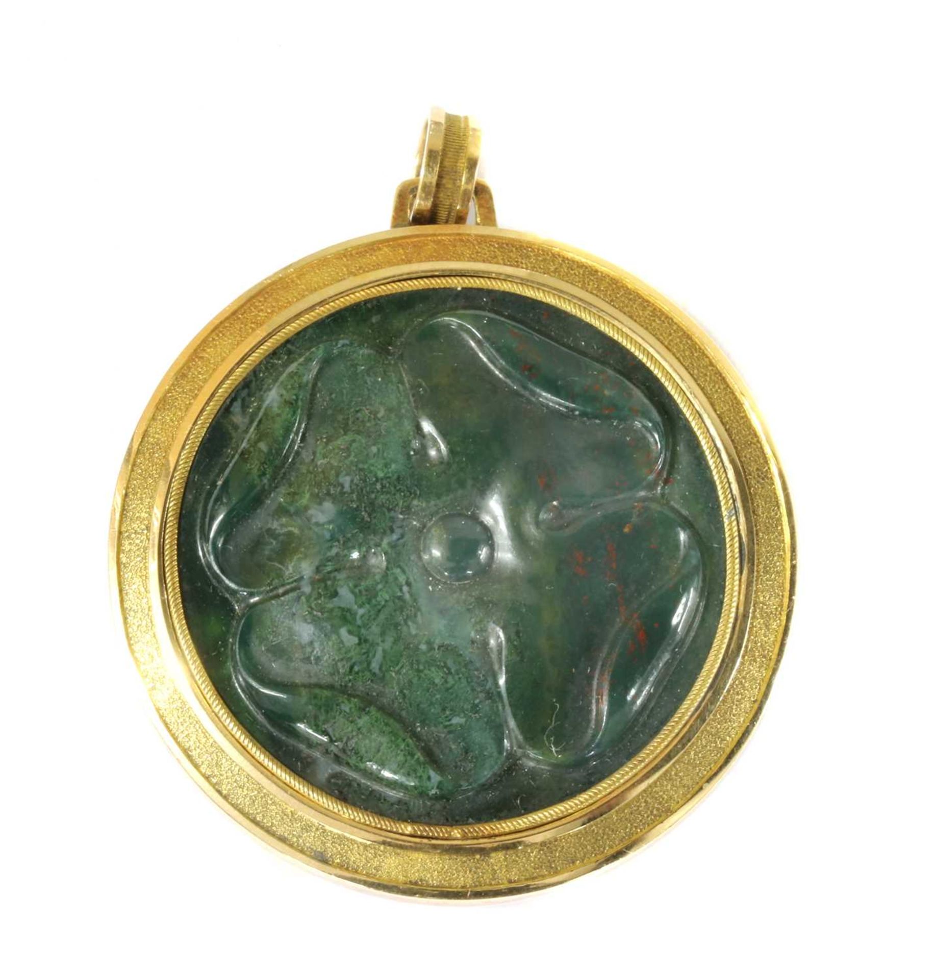 A cased early 19th century Italian, circular hardstone cameo pendant - Image 3 of 17