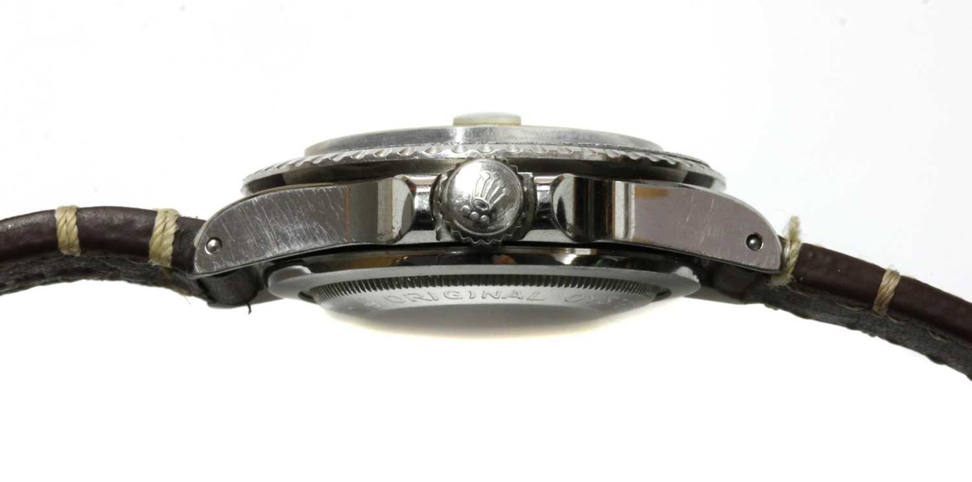 A gentlemen's stainless steel Rolex Tudor Prince Oysterdate 'Snowflake' Submariner strap watch, - Image 8 of 8