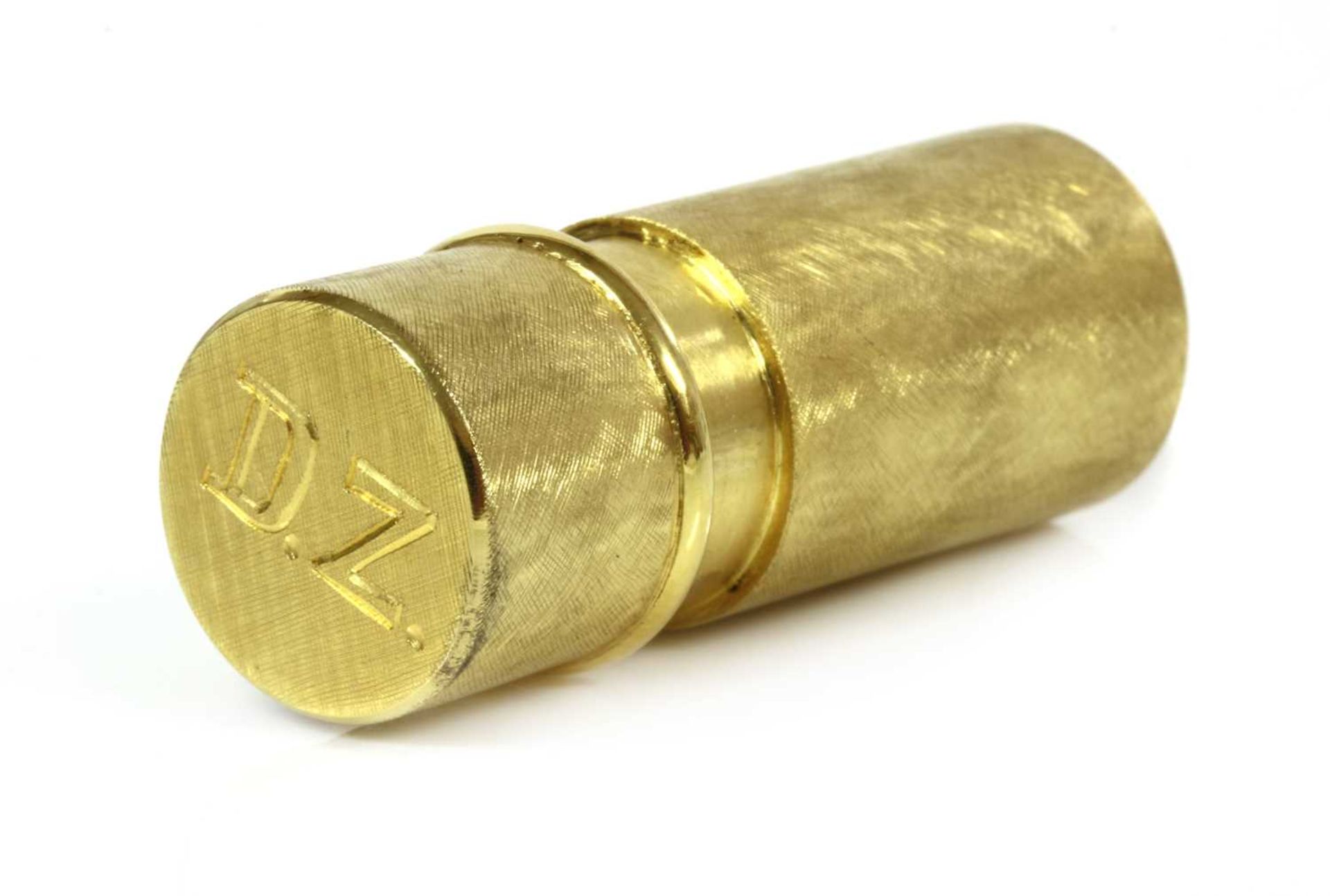 A Continental gold miniature perfume atomiser, - Image 2 of 2