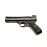 A Webley Mk l .177 air pistol,