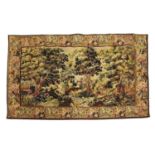 A continental tapestry wall hanging,