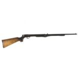 A BSA model 'D' (probably) .177 lever action air rifle,