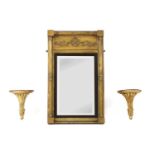 A Regency giltwood pier mirror,