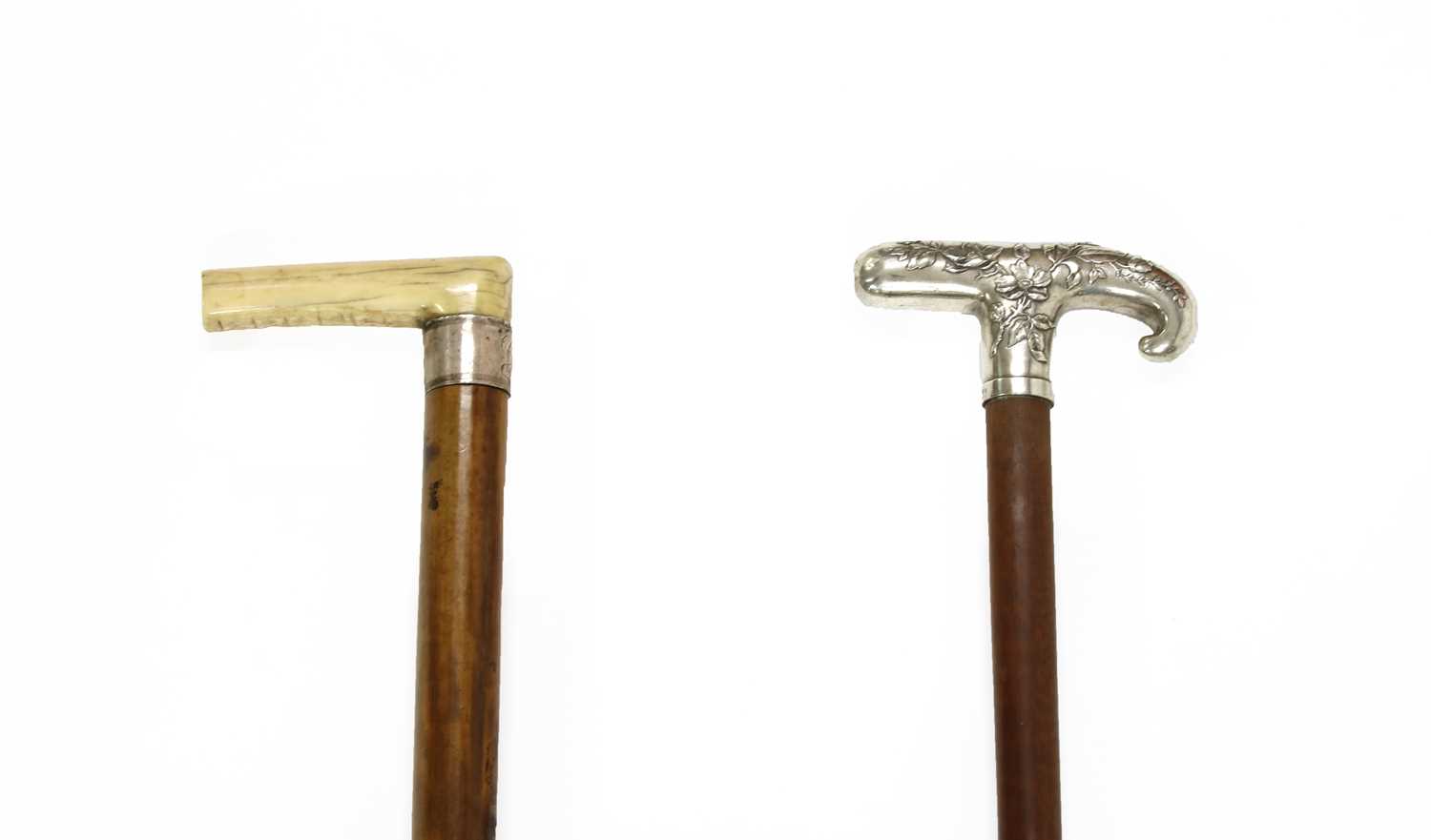 A 19th century walking stick, - Image 2 of 2