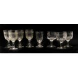 A collection of Victorian and later glassware,