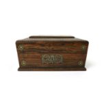A Regency rosewood box
