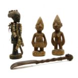 A pair of Yoruba Ibeji figures
