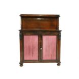 A Victorian rosewood chiffonier
