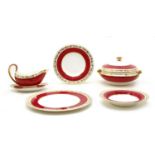 A comprehensive Wedgwood Strawberry and Vine pattern dinner service,