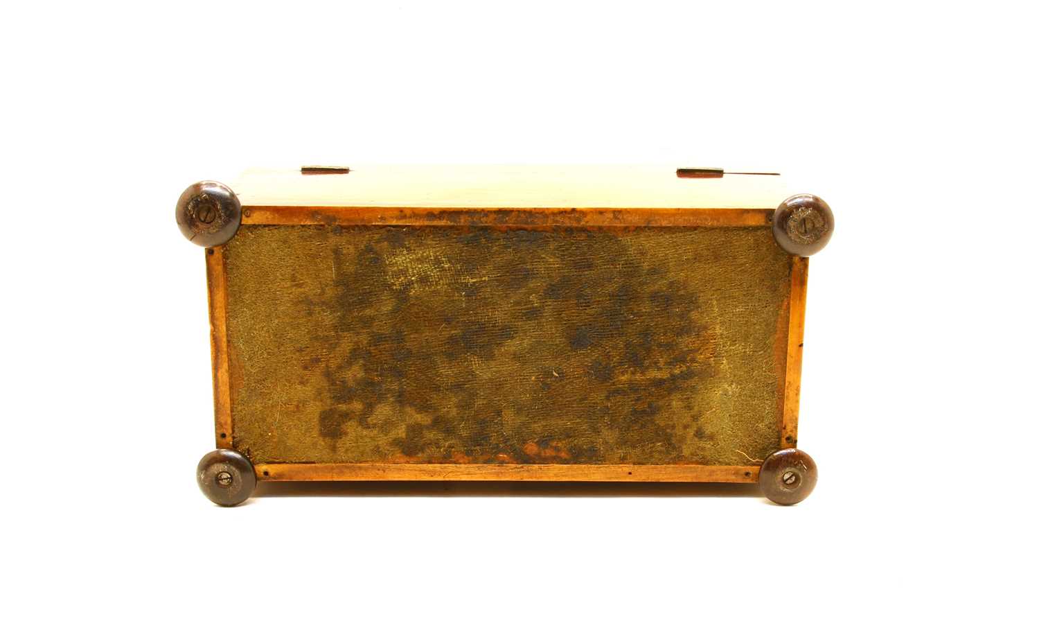 An early 19th Century rosewood large sarcophagus form tea caddy - Image 5 of 5