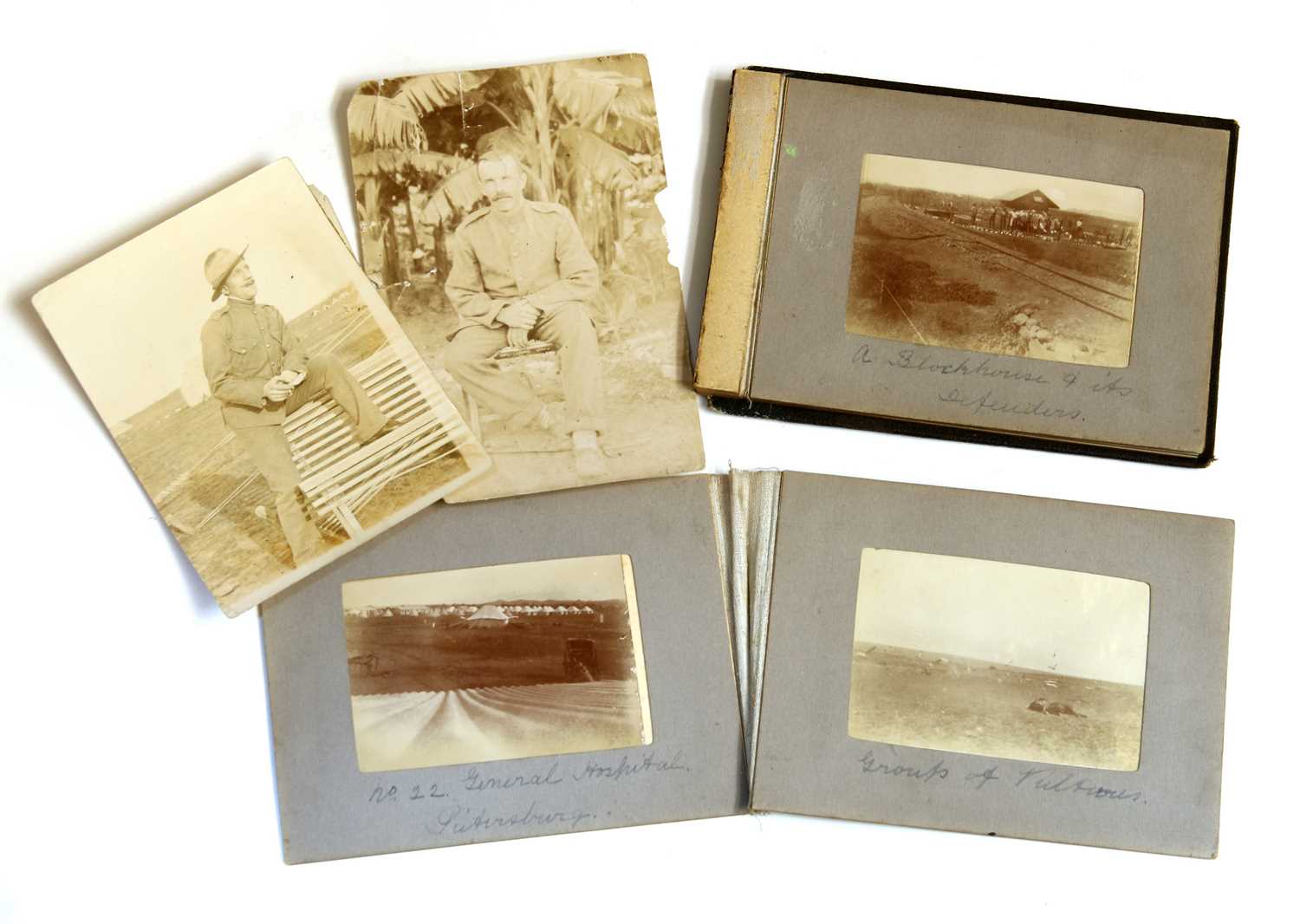 Three Boer War photograph albums - Image 4 of 6