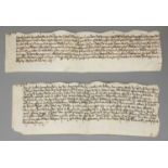 Four C17 Indentures, Ref: NORFOLK & SUFFOLK: