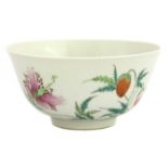 A Chinese famille rose bowl,