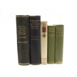 Three boxes of over fifty military subject books,