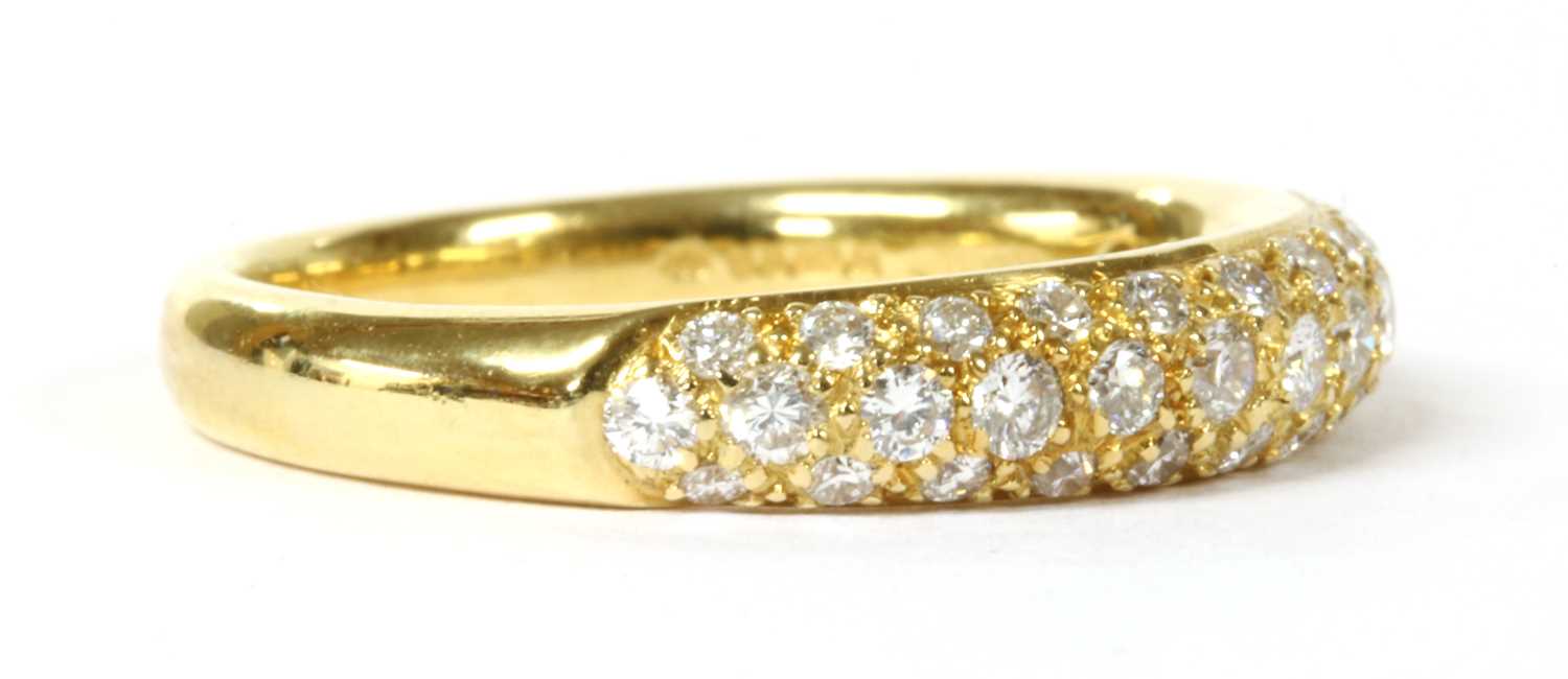 An 18ct gold diamond ring, - Image 2 of 4