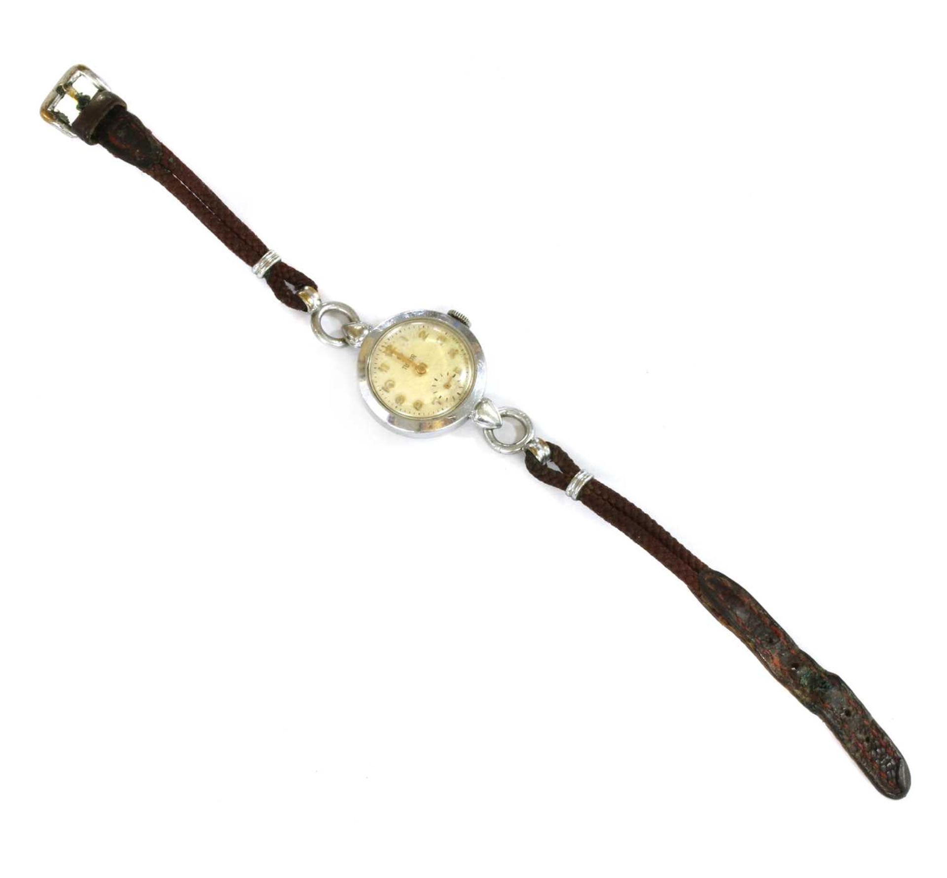 A ladies' stainless steel Tudor mechanical bracelet watch, - Bild 2 aus 2