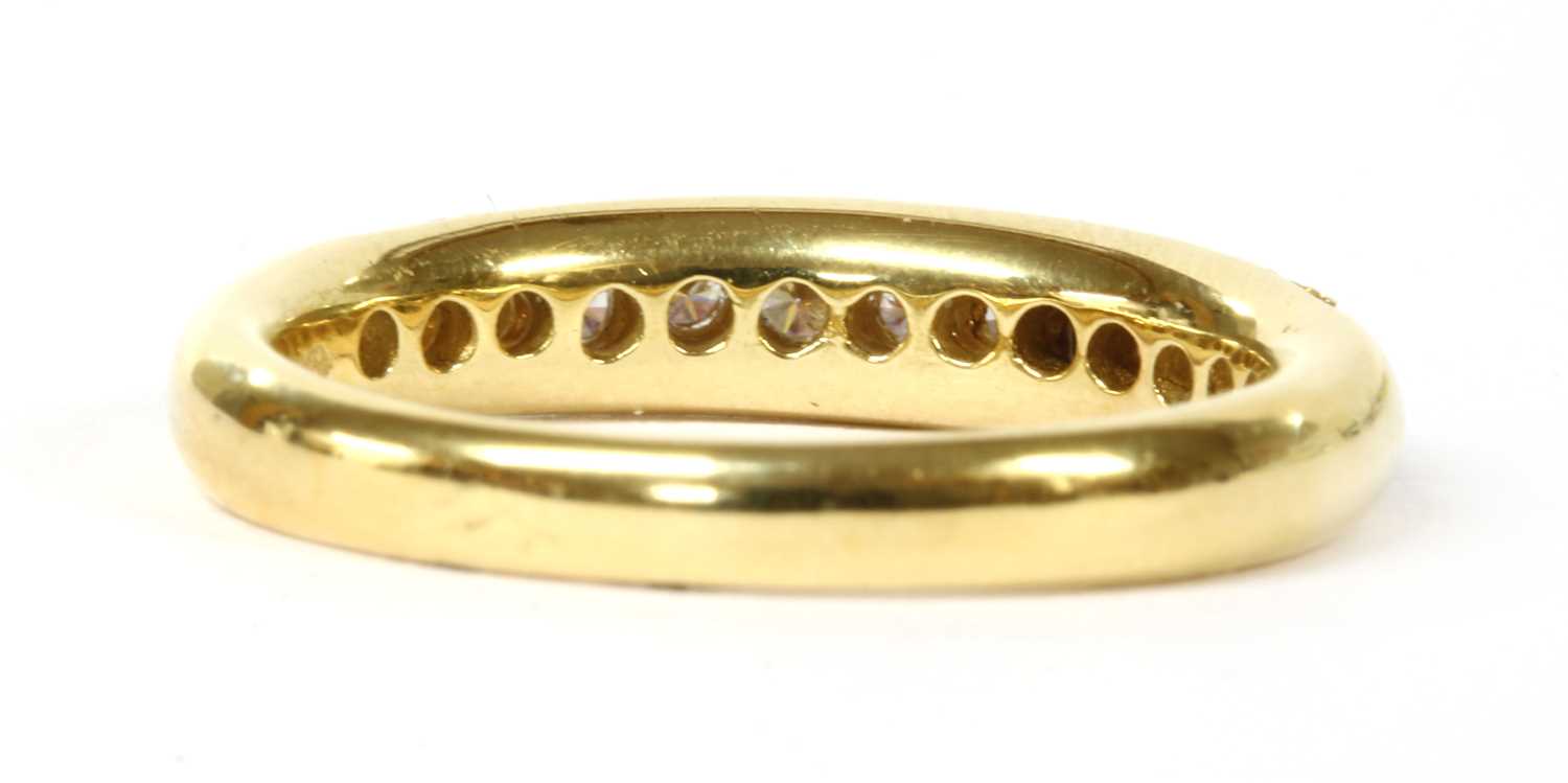 An 18ct gold diamond ring, - Image 3 of 4