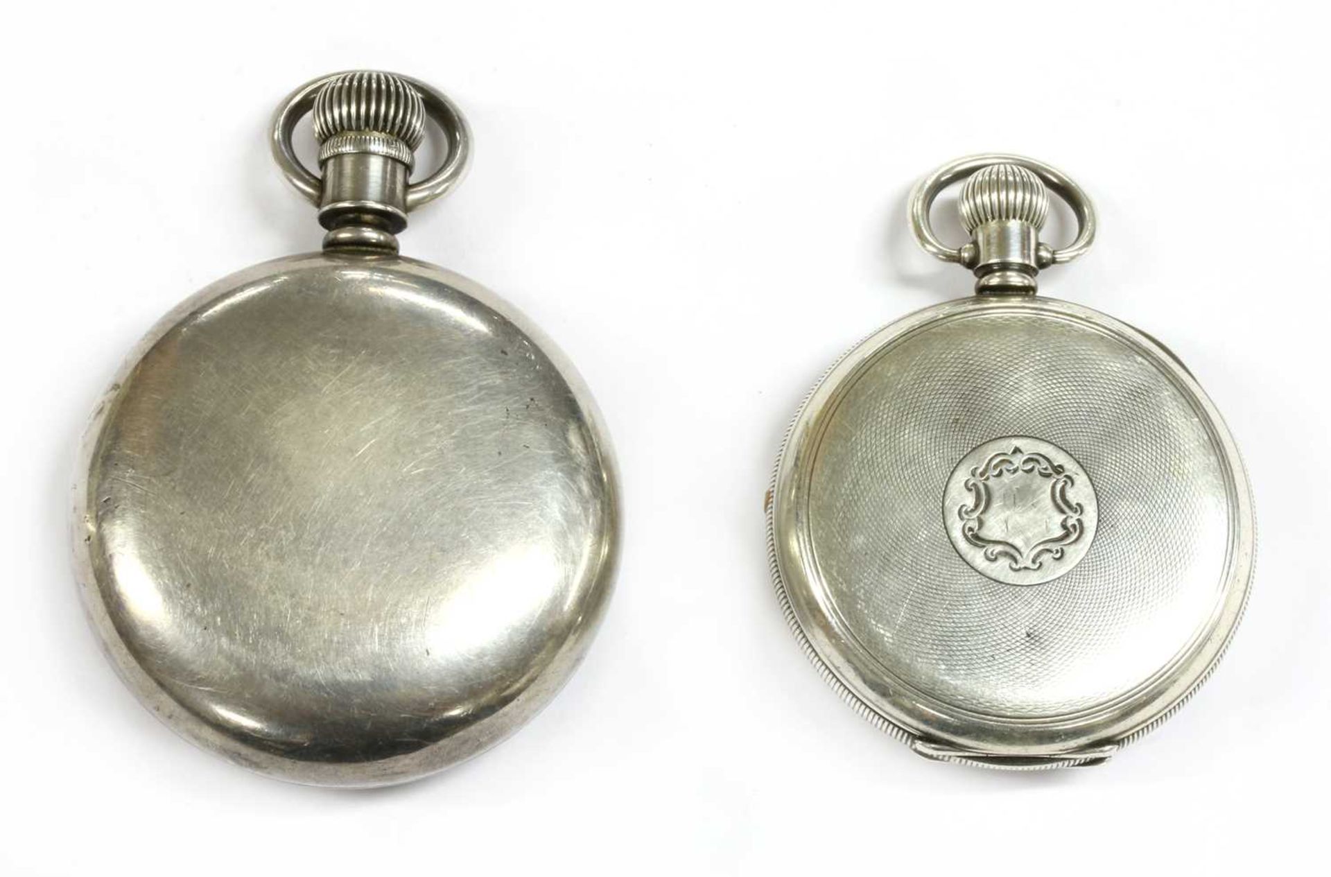 A sterling silver Waltham open-faced pocket watch, - Image 2 of 5