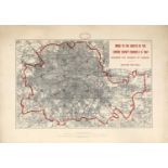 GROWTH OF LONDON MAPS 1901-1902,