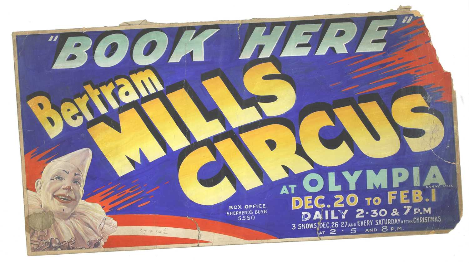 'BERTRAM MILLS CIRCUS',