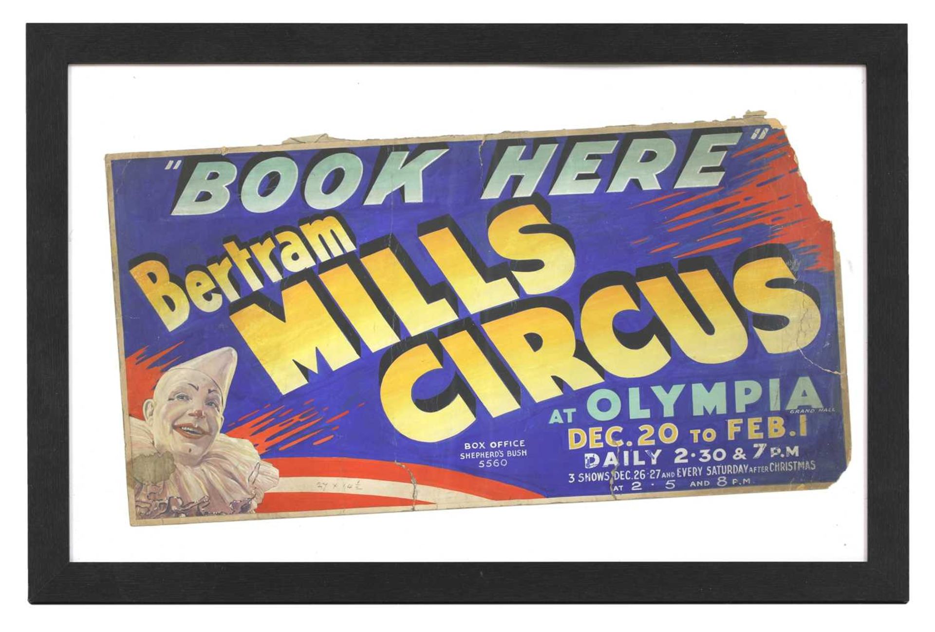 'BERTRAM MILLS CIRCUS', - Image 2 of 2