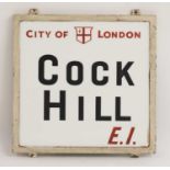 'COCK HILL'