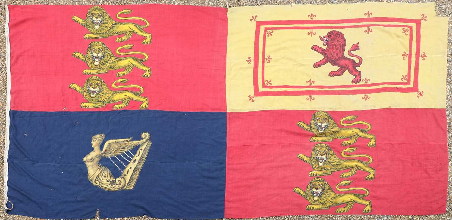 A RARE ROYAL STANDARD FLAG, - Image 2 of 2