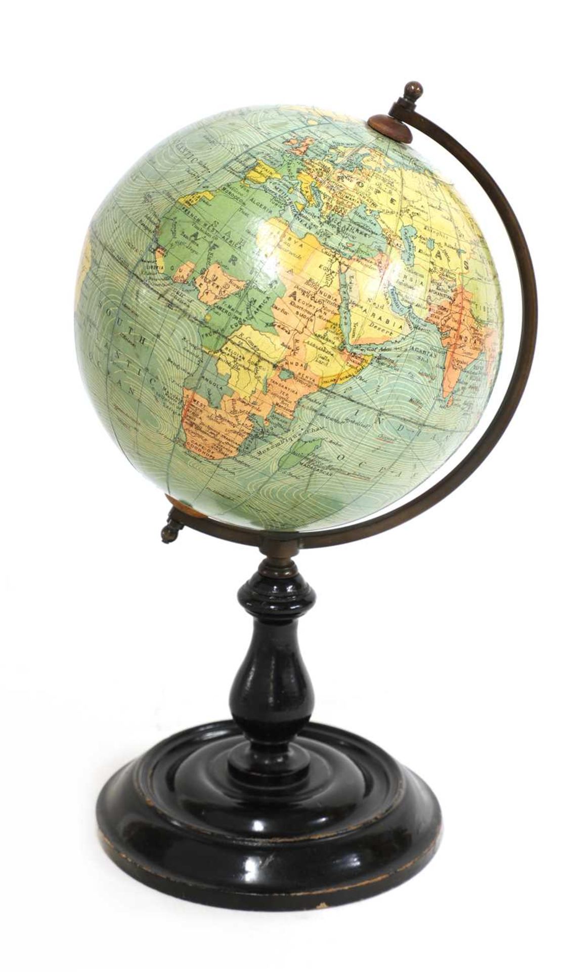 A PHILIPS 6 INCH TERRESTRIAL GLOBE,