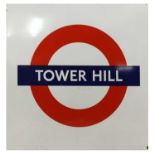 TOWER HILL STATION ROUNDEL,