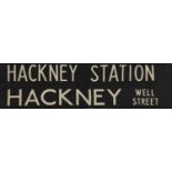 HACKNEY STATION,