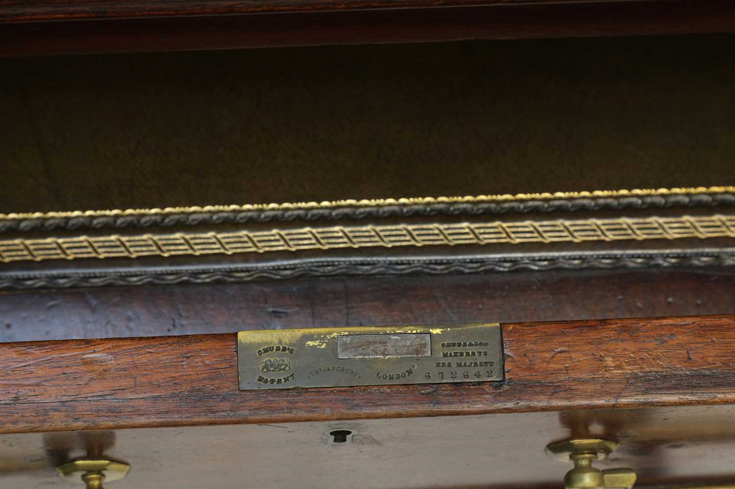 A George III mahogany architect's desk/secretaire, - Image 10 of 30