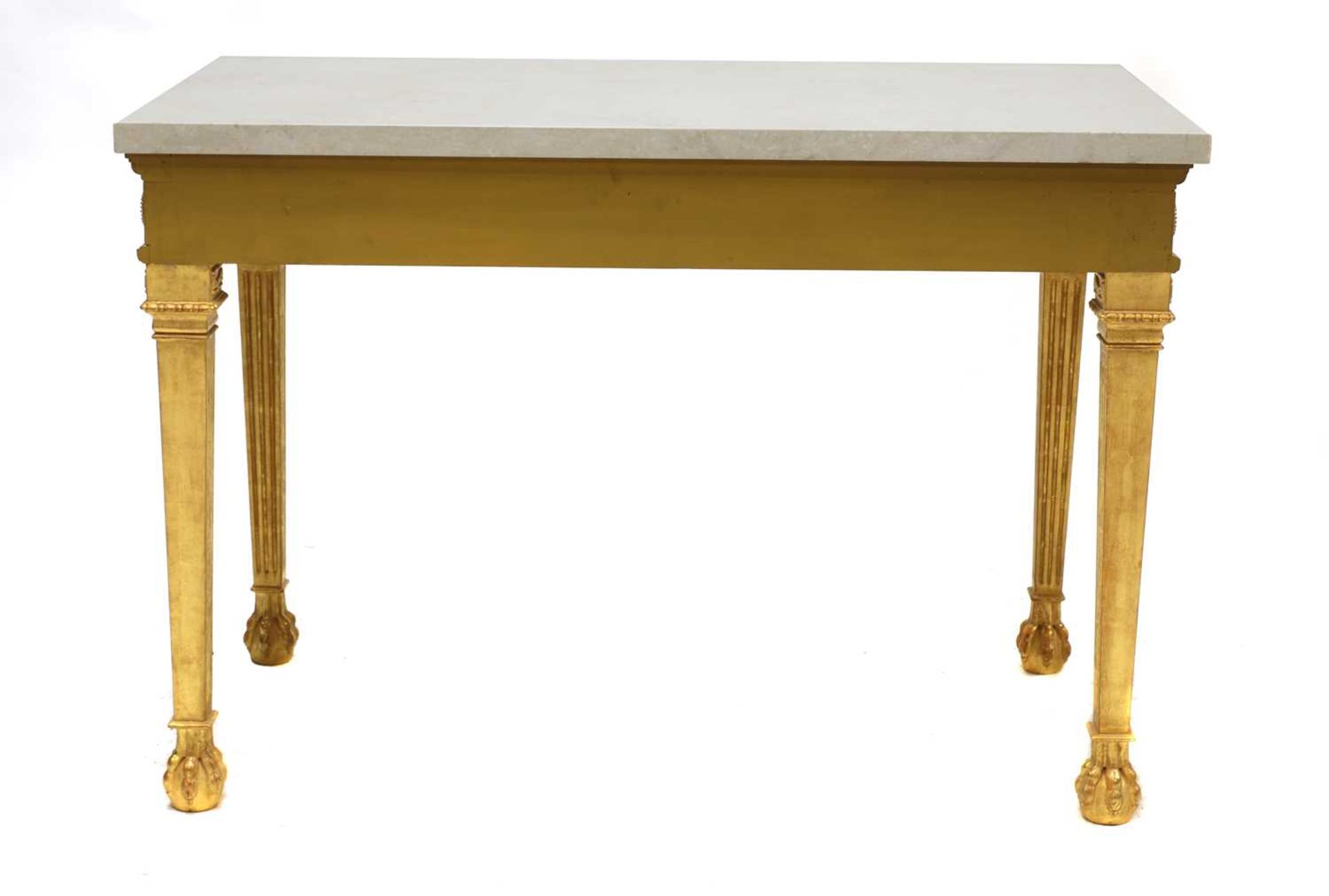 A pair of giltwood console tables - Image 5 of 13