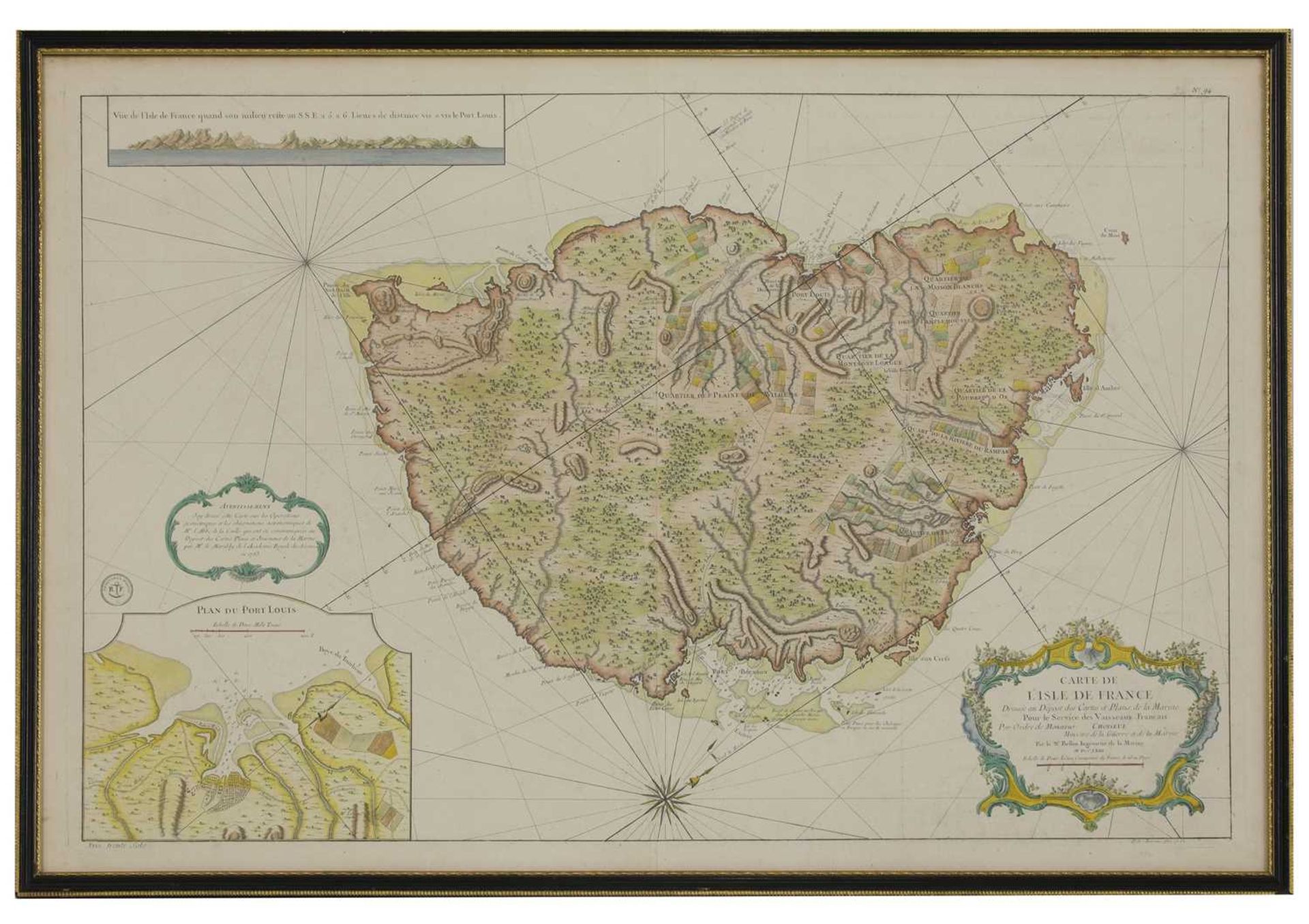 Map of Mauritius - Image 2 of 3