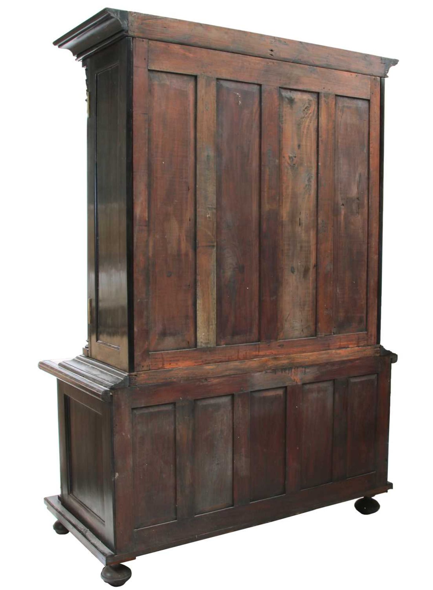 A Dutch Colonial ebony cabinet - Image 4 of 6