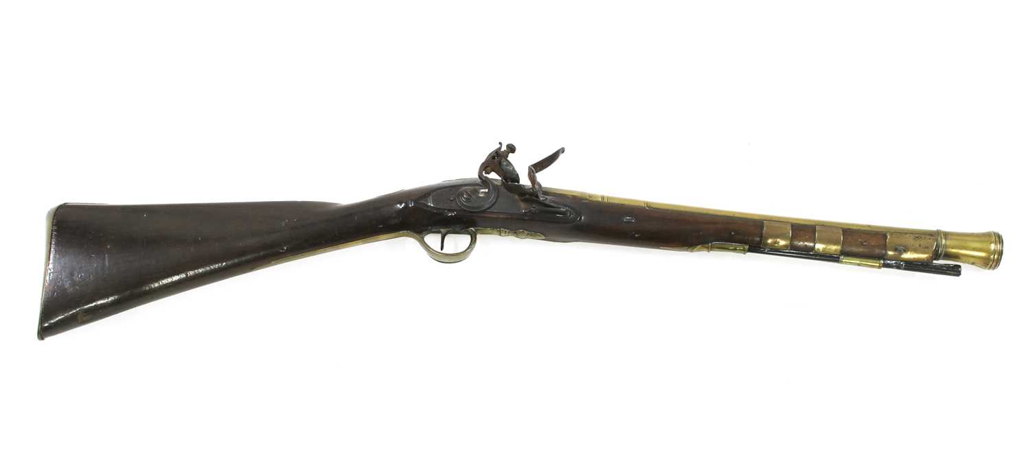 A flintlock blunderbuss by Ketland & Co., London,