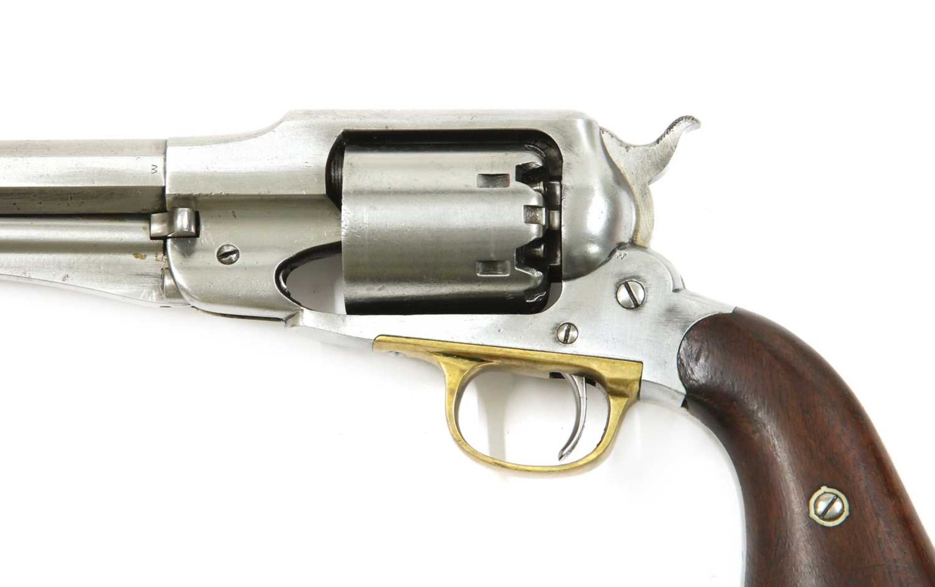 A Remington .44 calibre New Model Army 1858 single percussion action revolver, - Image 4 of 5