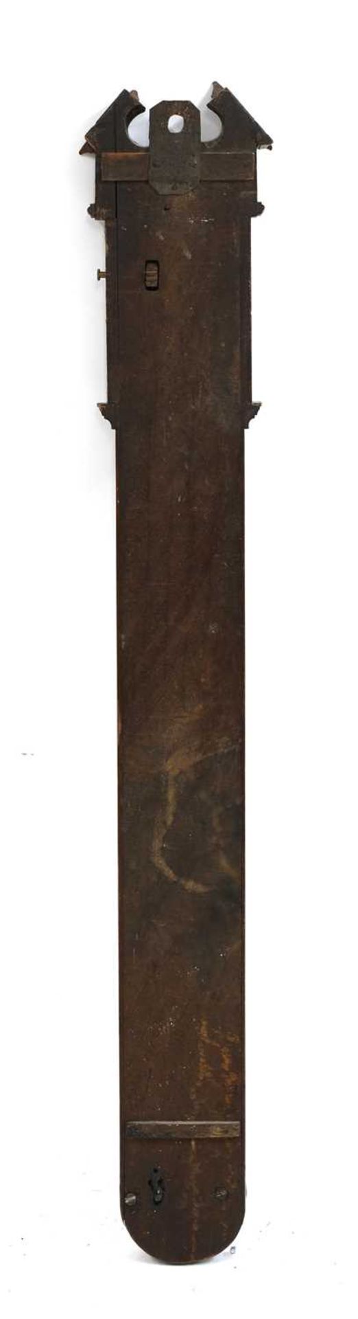 A strung mahogany stick barometer, - Image 4 of 4