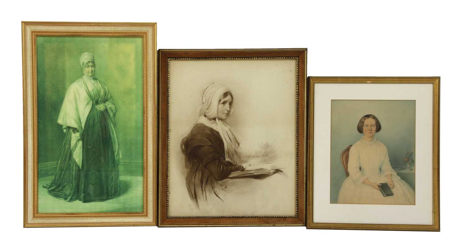 A collection of lithographic and photogravure portraits - Image 7 of 8