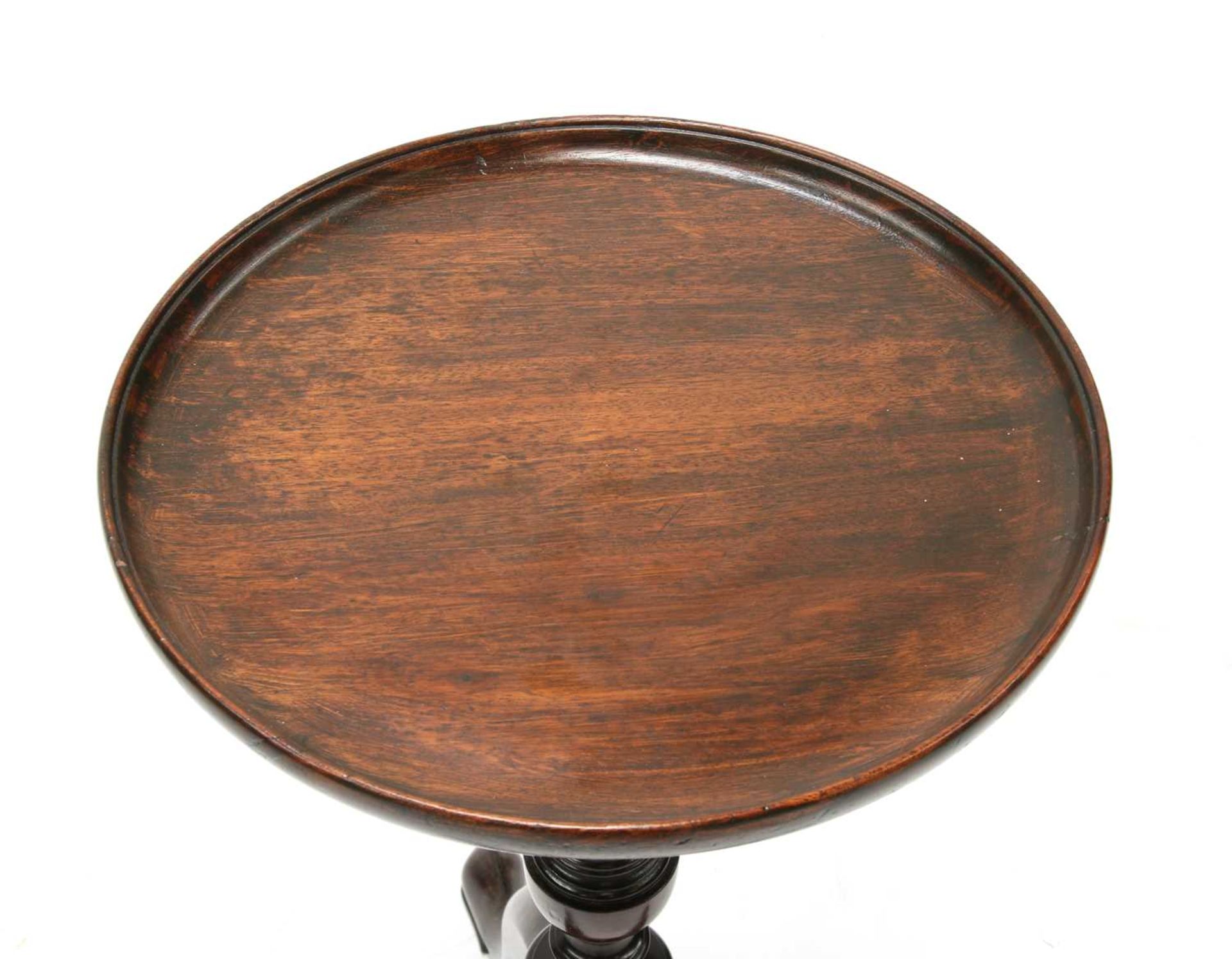 A George III mahogany wine table, - Image 2 of 2