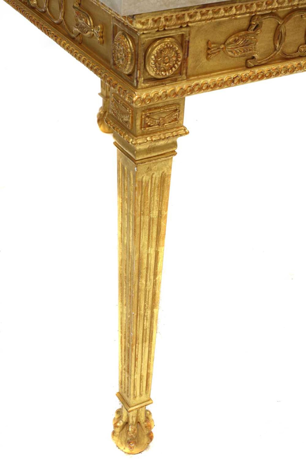 A pair of giltwood console tables - Image 10 of 13