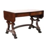 A Regency rosewood sofa table,