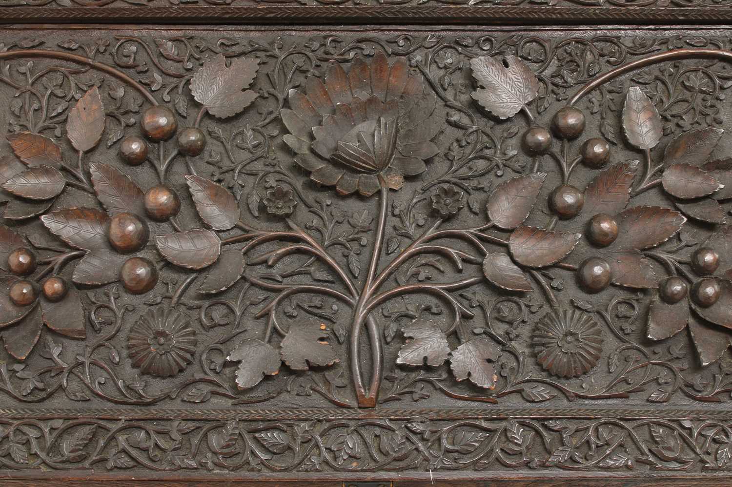 An Anglo-Indian rosewood bureau, - Image 10 of 10