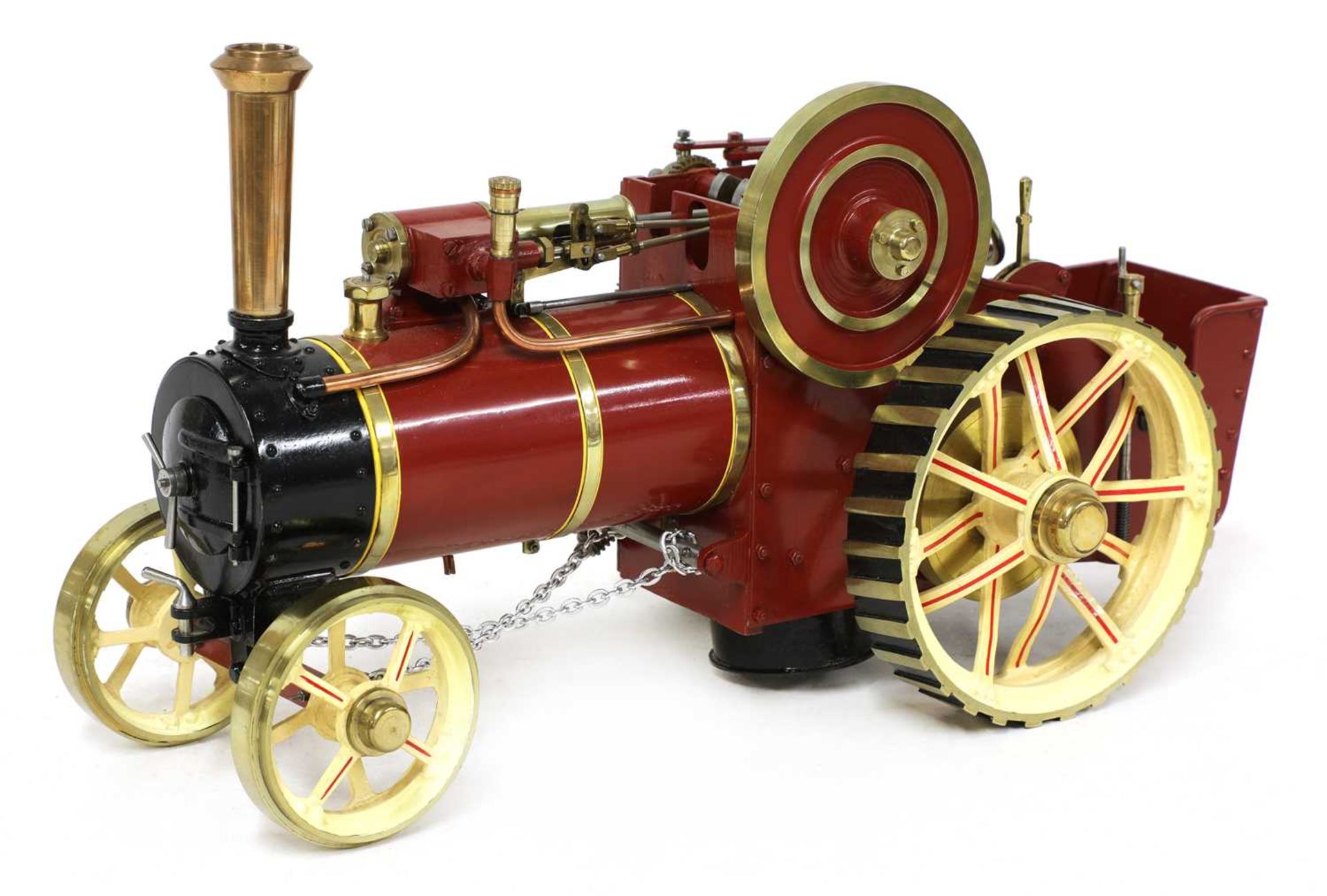 A ¾in scale model Burrell-type live steam traction engine, - Image 2 of 7