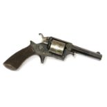 A Cogswell & Harrison Tranter Patent .32 (rimfire) revolver,